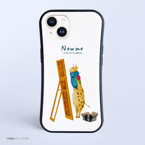 「NEW ME」耐衝撃グリップiPhoneケース
