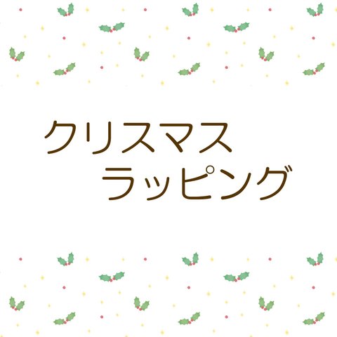 【 クリスマスラッピング 】 クリスマス ギフト ラッピング