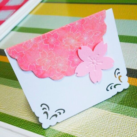 1枚30円‼メッセージカード☆結婚式☆桜☆席札☆ペーパーアイテム