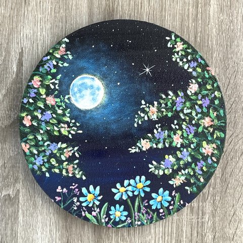 アクリル画《原画》✴︎ Moonlight ✴︎