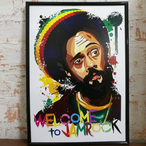 アートポスター　WELCOME TO JAMROCK