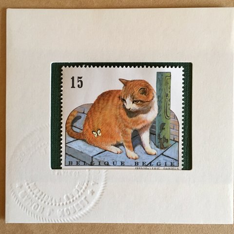 ちいさなartmuseum　belgium　stamp