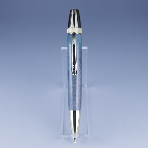 《b156》スタビライズウッド紫陽花色のペン