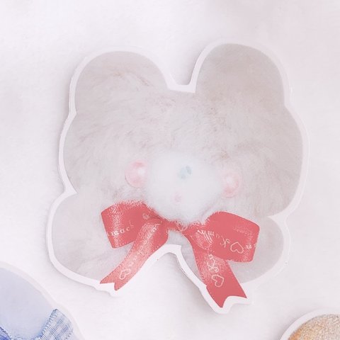 🧸とうめいしーる🧸クマチャン