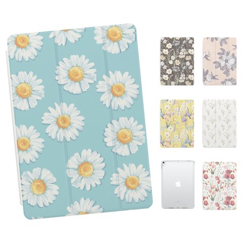 iPad ケース カバー iPad 第9世代 第8世代 mini 6 12.9 iPad 10.2インチ ケース カバー アイパッド タブレット スタンド 花柄 フラワー Flower 花