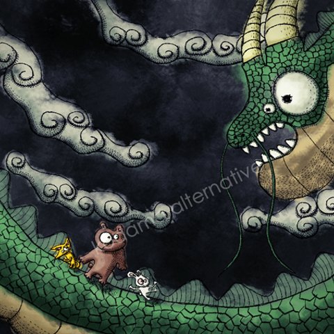 Reunited with Dragon 【イラスト：A4】