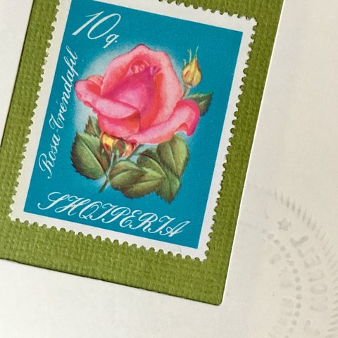 ちいさなartmuseum　Albania　stamp