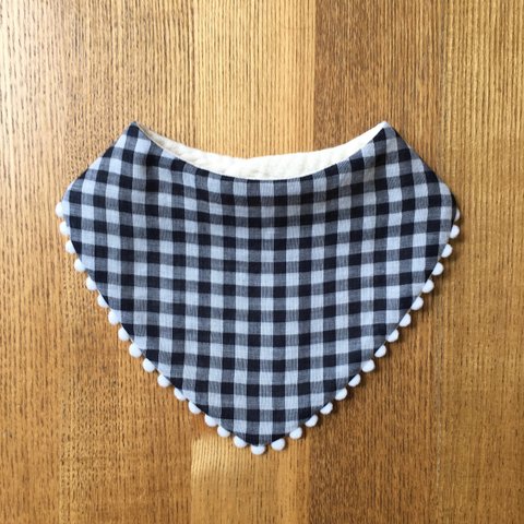 <new > """ gingham check """  pompon kitune スタイ  