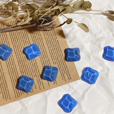 jelly square BLUE