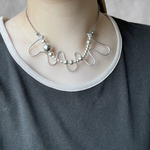 random movement necklace _ランダム ムーブメント ネックレス