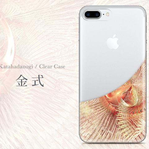 金式 - 和風 iPhone クリアケース【iPhone全機種対応/ハードorソフト】