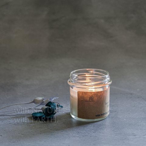 「雨」 Natural scented candle