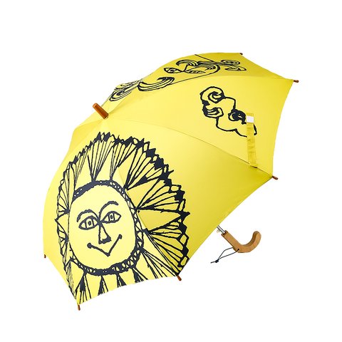 あきやまりか デザイン KASANOWA-Mine Kids- 傘「北風と太陽」
