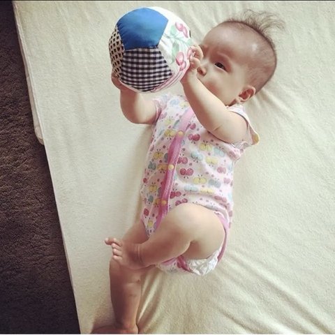 布のbabyサッカーボール