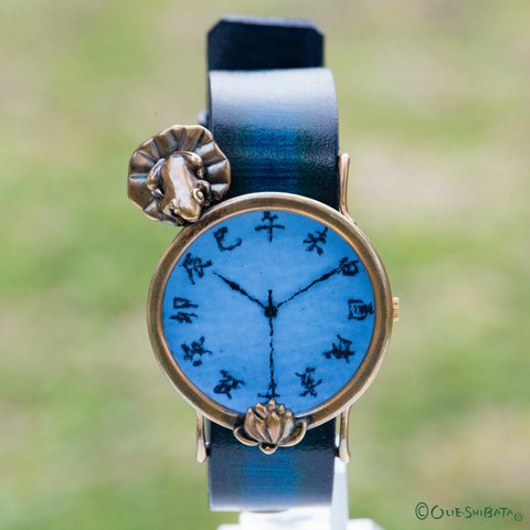 蓮、きれいね腕時計Lパステルブルー