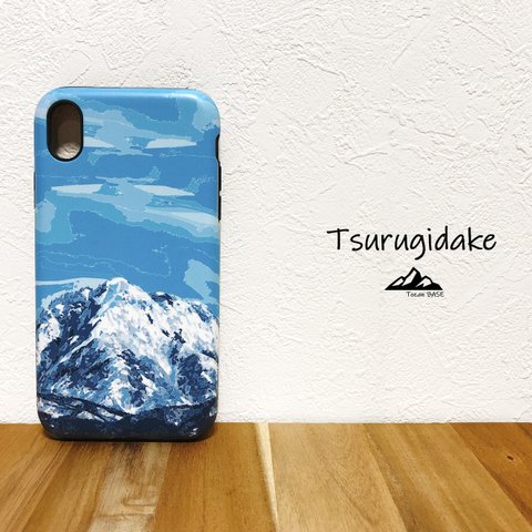 剣岳 剱岳 iphone スマホケース アウトドア 登山 山 北アルプス 