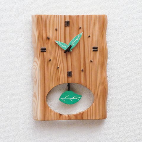 木製振り子掛時計（大）