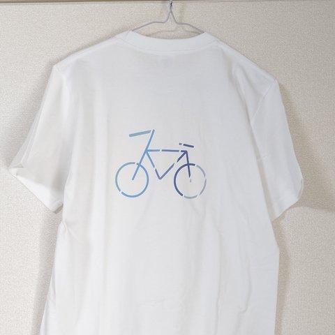 自転車デザイン Tシャツ ロードバイクデザイン