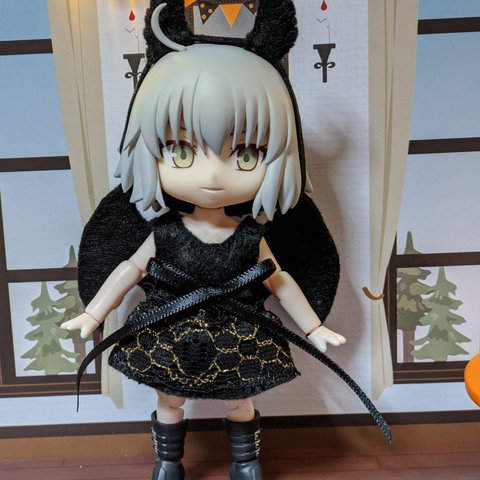 🎃ハロウィン🎃　小悪魔E ワンピース　ねんどろいどどーるサイズ