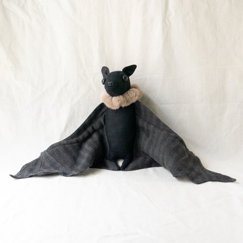 オオコウモリのぬいぐるみ fruit bat stuffed (agm-s-ok004)