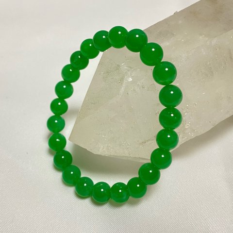 クリソプレーズのブレスレット　　（CHRYSOPRASE-1）