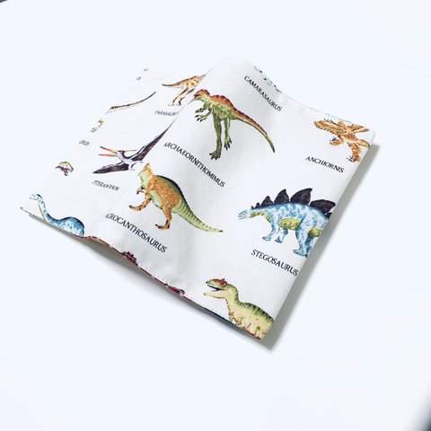 ブックカバー 文庫本サイズ  恐竜図鑑