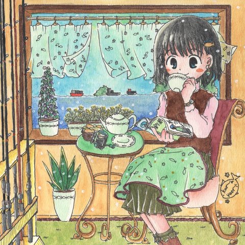 原画『ANGLERS TEA  TIME』