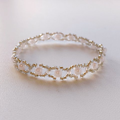 🌼ｺﾞﾑﾌﾞﾚｽﾚｯﾄ… silver🌼