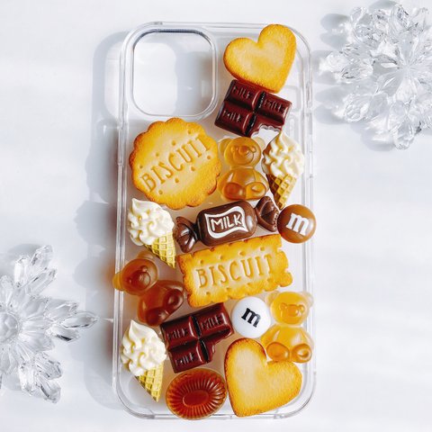 iPhone12,iPhone12pro お菓子のiPhoneケース chocolate フェイクスイーツ