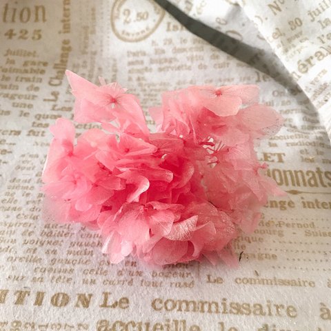 桜キラキラアレンジ加工❣️紫陽花ハーバリウム花材プリザーブドフラワー