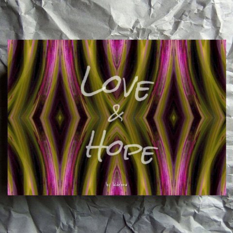-LOVE & HOPE- by hidebow