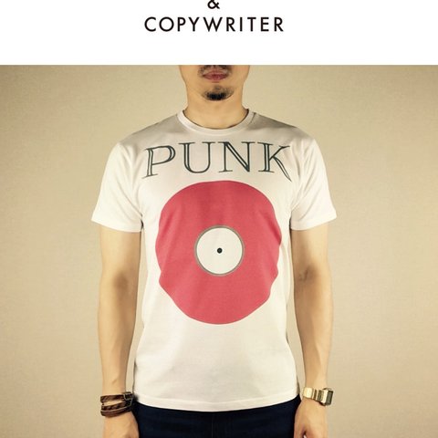 レコード PUNK（LADIES 有り）Tシャツ
