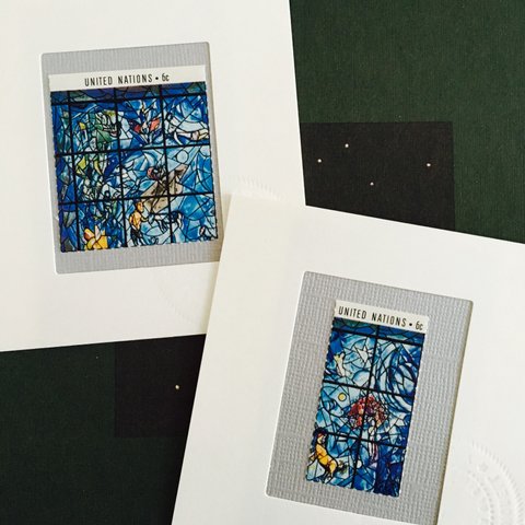 ちいさなartmuseum　UNITED　stamp　2set 