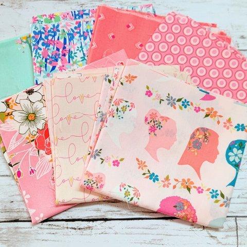 ART GALLERY FABRICS ハーフカットクロス7枚セット①