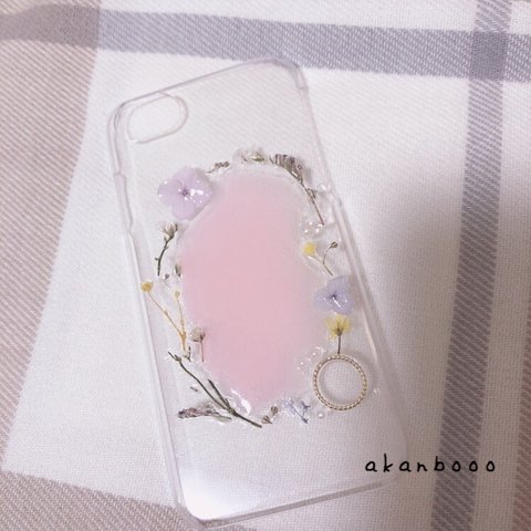 iPhone8/7  お花ケース