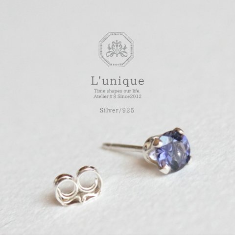 L'unique/Silver925ピアス For Men and Women