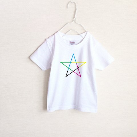 5 colors　星　Tシャツ（キッズ）