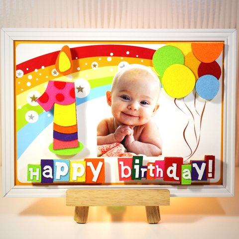 ★誕生日★Baby 3D Photo ART～バースデーボード・ベビーポスター～