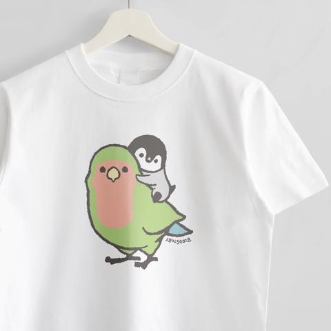 Tシャツ（PETIT BIRD / コザクラインコ×ペンギン）