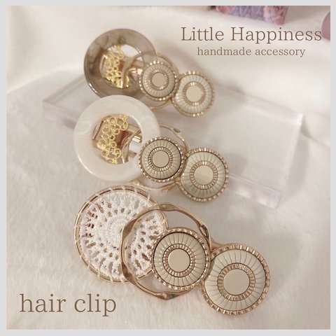 ボタンhair clip𓐍 𓈒