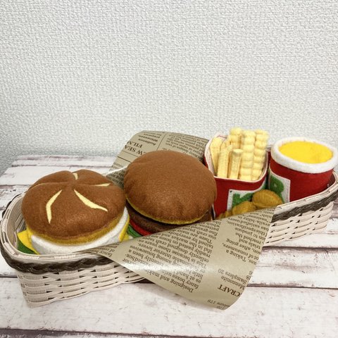 【送料無料】ハンバーガーBセット