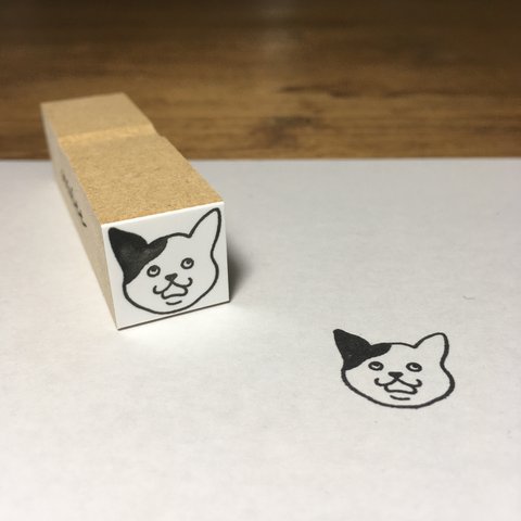 ネコ 猫 スタンプ はんこ 判子 ゴム印 stamp