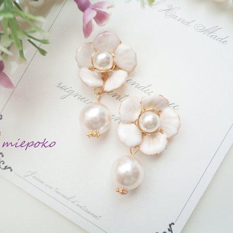 Feminine♡flower♡イヤリングorピアス