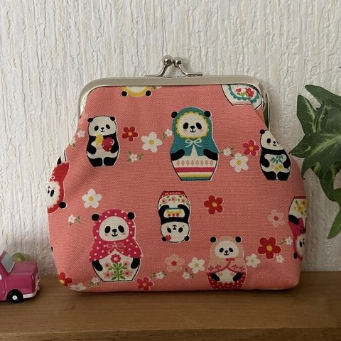 がま口財布＊マトリョーシカパンダ🐼