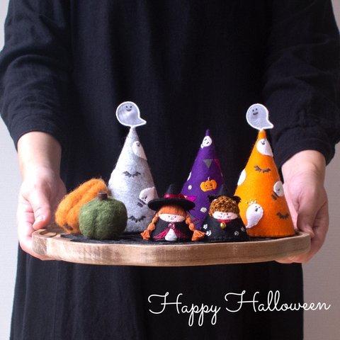 フェルト刺繍のスペシャルハロウィンセット