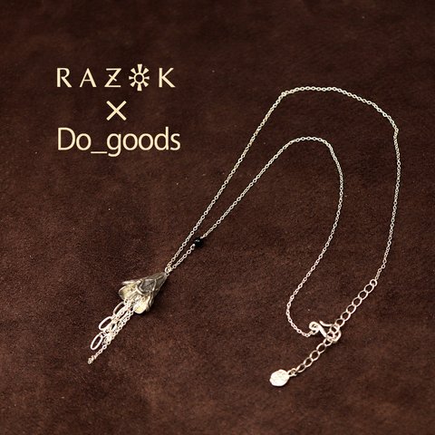 [Do_goods×RAZOK] SV925 土器風ネックレス　(659-399)【受注商品】