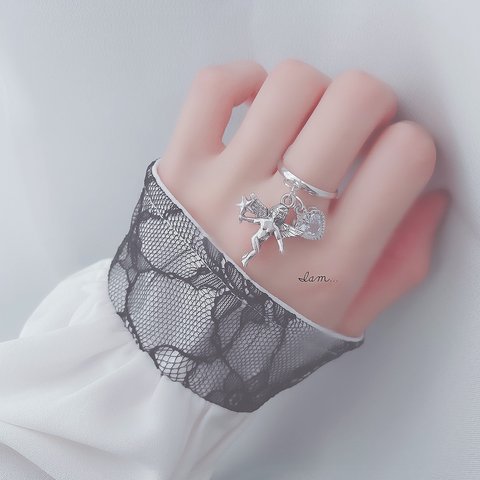 8/6新作＊ fairy heart ring