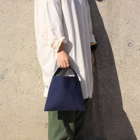 one handle bag 【ネイビー】