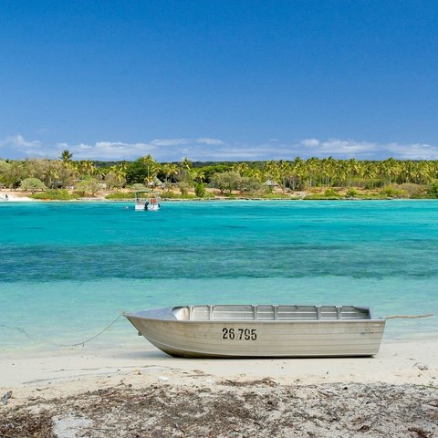 ニューカレドニア　ムリ島の海