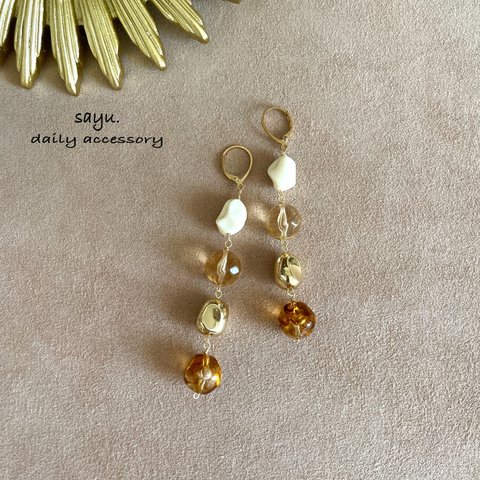 ⭐︎再販⭐︎Autumn  collections［No.5］ピアス/イヤリング